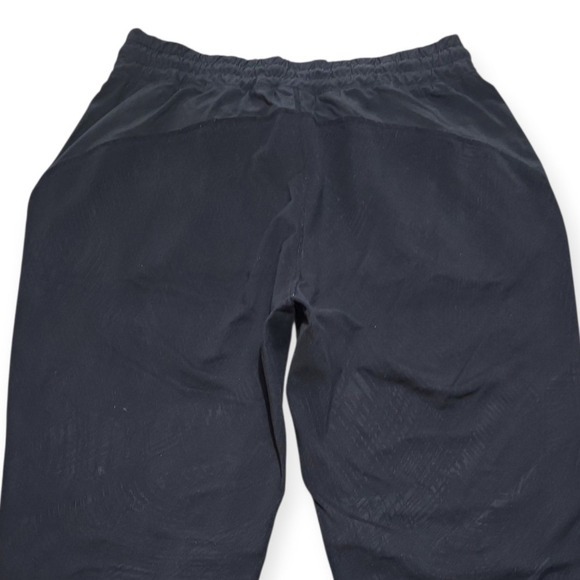 Athleta Mixed Media Patterned Jogger Tech Pants Style 591354 Black‎ S - Picture 8 of 10